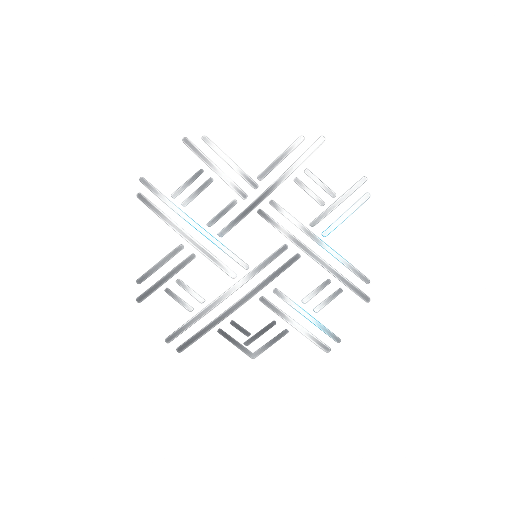 Futuristic woven mesh icon design