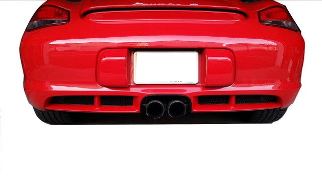 Porsche Cayman 987.2 Manual/PDK Rear Bumper Grille Set 2009–2013 (SKU:ZPR27309B)