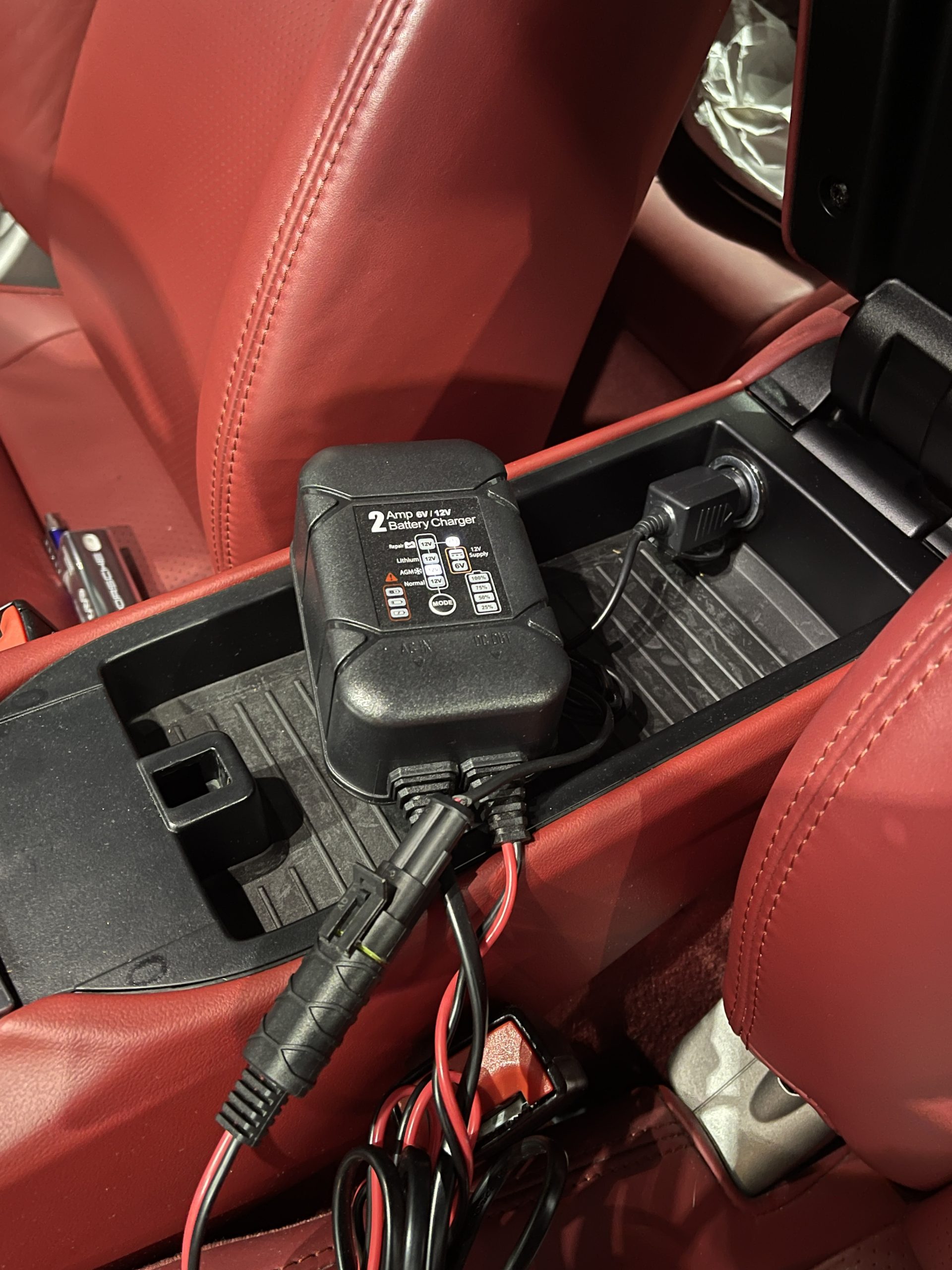 Porsche Battery Essential 6-12V 2amp Maintenance-Charging Made Easy (SKU:03-061) - Image 3