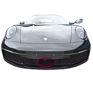 (2)Porsche Carrera 992 C2-C2S-C4-C4S Front Grille Set (FDC) 2019- (SKU:ZPR92619B)