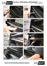 Porsche Carrera 992.2 Base T/S Front Grille Set (With Front Camera) 2023- (SKU:ZPR106742B) - Image 7