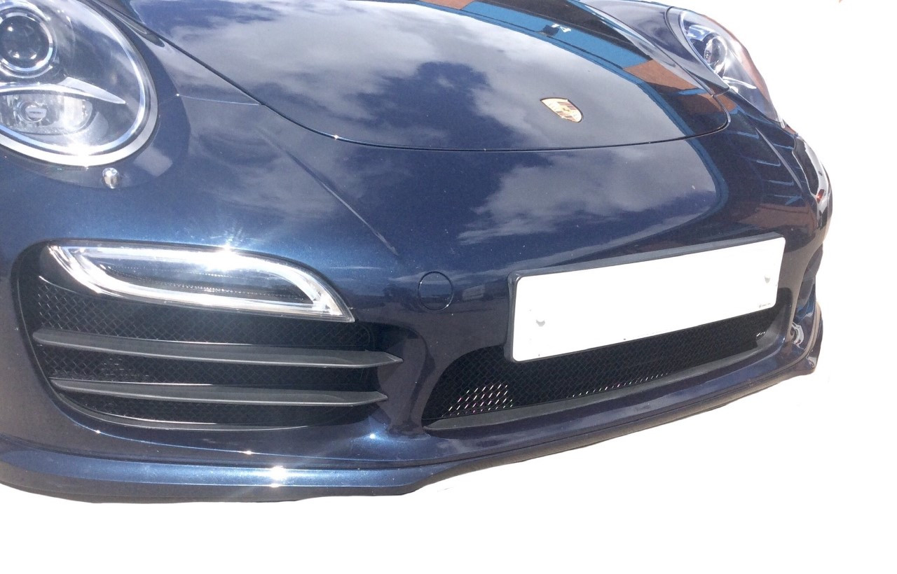 Porsche Carrera 991 Turbo Gen 1 Front Grille Set No Sensors-2013-2015 (SKU:ZPR62011B)