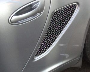 Porsche Boxster 987.1 Manual Side Vent Grilles Set 2005–2012 (SKU:ZPR46205B)